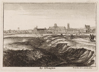 KG 00822
          <br/>
          Gezicht op Islington bij Londen
          <br/>
          <em>Hollar, Wenzel (1607-1677)</em>